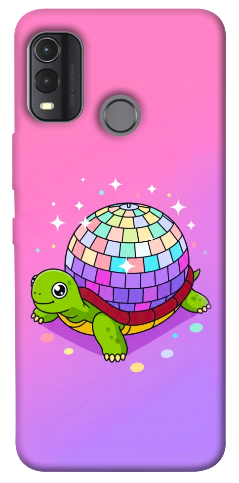 Чохол Disco turtle для Nokia G11 Plus