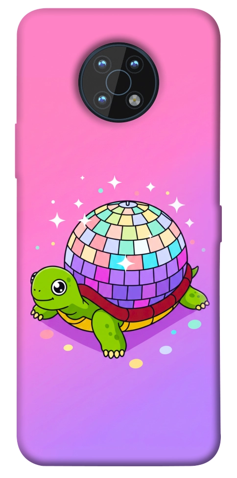 Чехол Disco turtle для Nokia G50