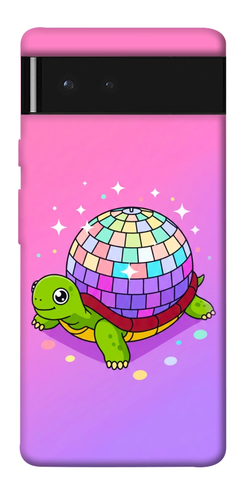 Чохол Disco turtle для Google Pixel 6