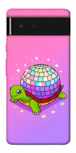 Чохол Disco turtle для Google Pixel 6