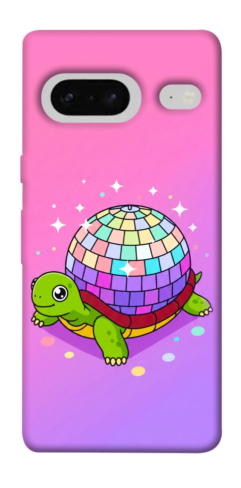Чохол Disco turtle для Google Pixel 7