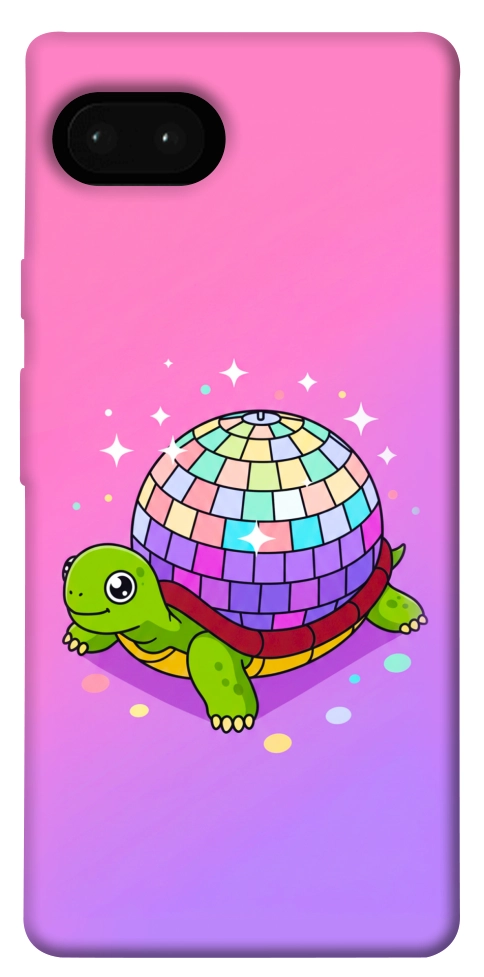 Чохол Disco turtle для Google Pixel 7A