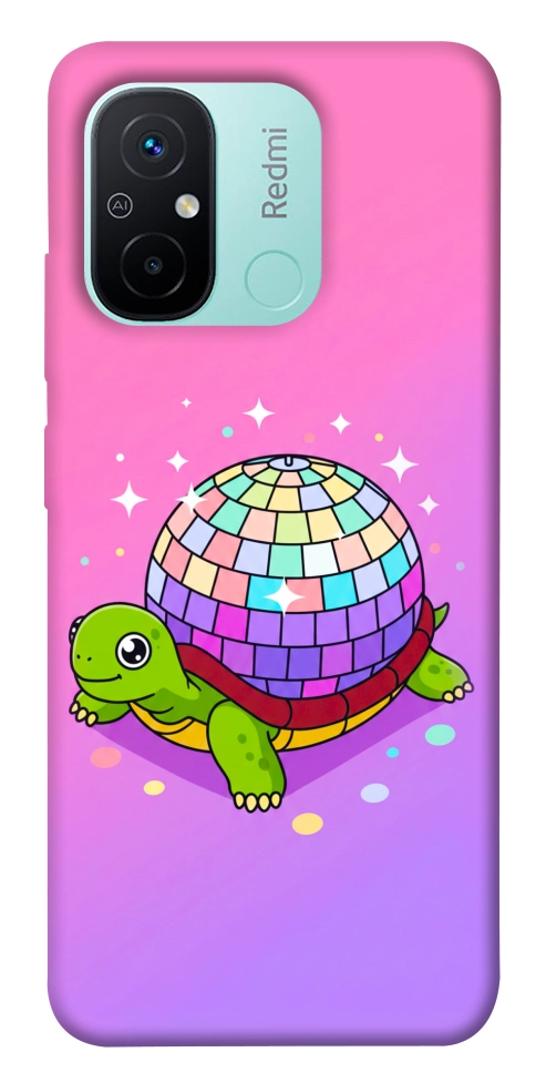 Чехол Disco turtle для Xiaomi Redmi 12C