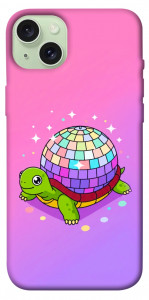 Чохол Disco turtle для iPhone 15 Plus