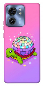 Чехол Disco turtle для Motorola Edge 40