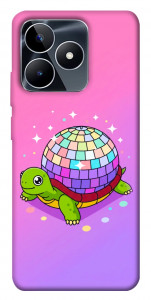 Чехол Disco turtle для Realme C53