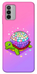 Чехол Disco turtle для Nokia G42
