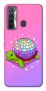 Чохол Disco turtle для TECNO Camon 17