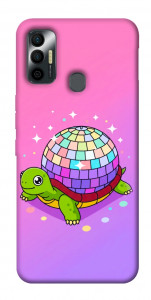 Чохол Disco turtle для TECNO Spark 7