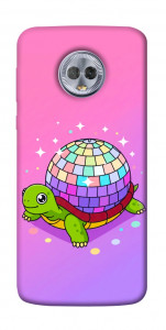 Чехол Disco turtle для Motorola Moto G6 Plus