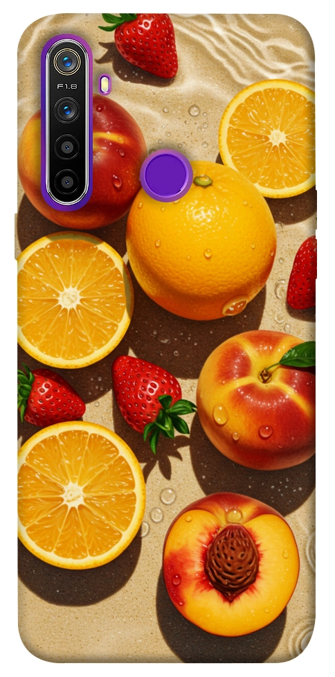 Чохол Яскраві фрукти для Realme 5