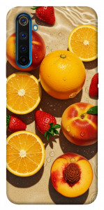 Чехол Яркие фрукты для Realme 6 Pro
