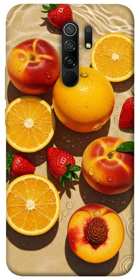 Чехол Яркие фрукты для Xiaomi Redmi 9
