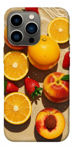 Чехол Яркие фрукты для iPhone 13 Pro