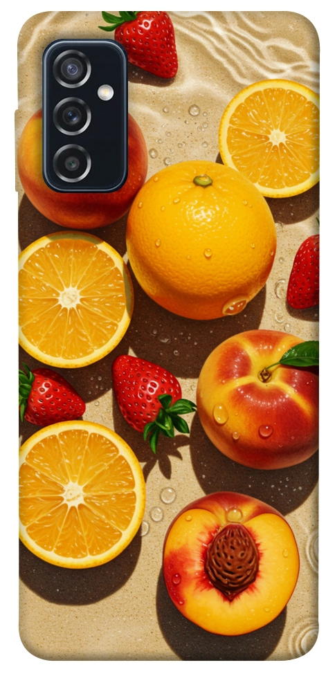 Чохол Яскраві фрукти для Galaxy M52