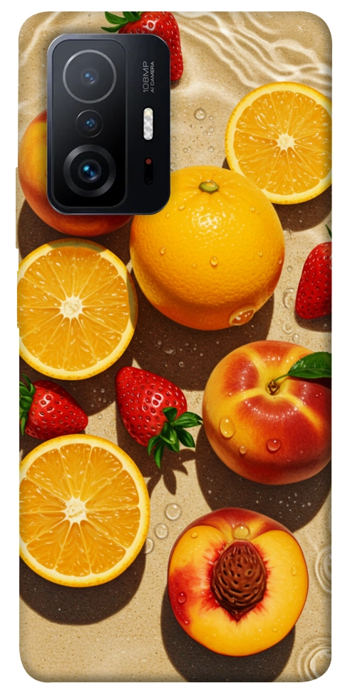 Чехол Яркие фрукты для Xiaomi 11T