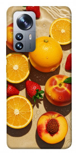 Чехол Яркие фрукты для Xiaomi 12X