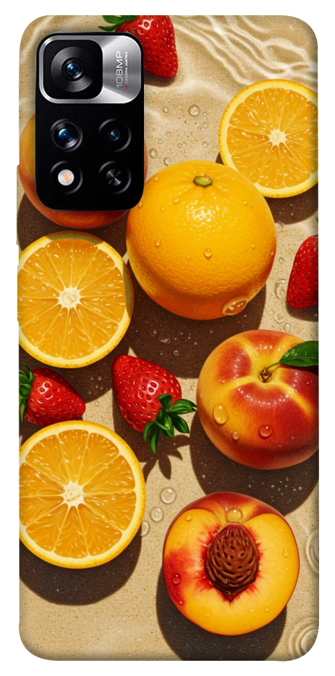 Чохол Яскраві фрукти для Xiaomi Redmi Note 11 5G