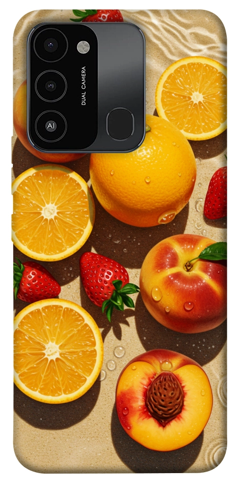 Чохол Яскраві фрукти для TECNO Spark Go 2022 (KG5m)
