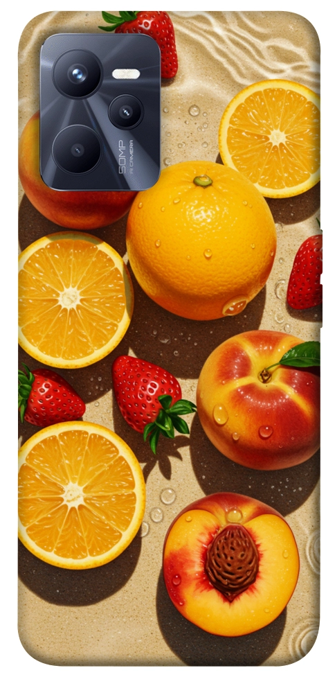 Чохол Яскраві фрукти для Realme C35