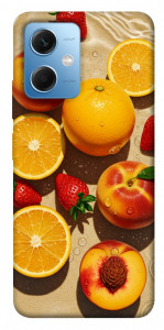 Чехол Яркие фрукты для Xiaomi Redmi Note 12 5G