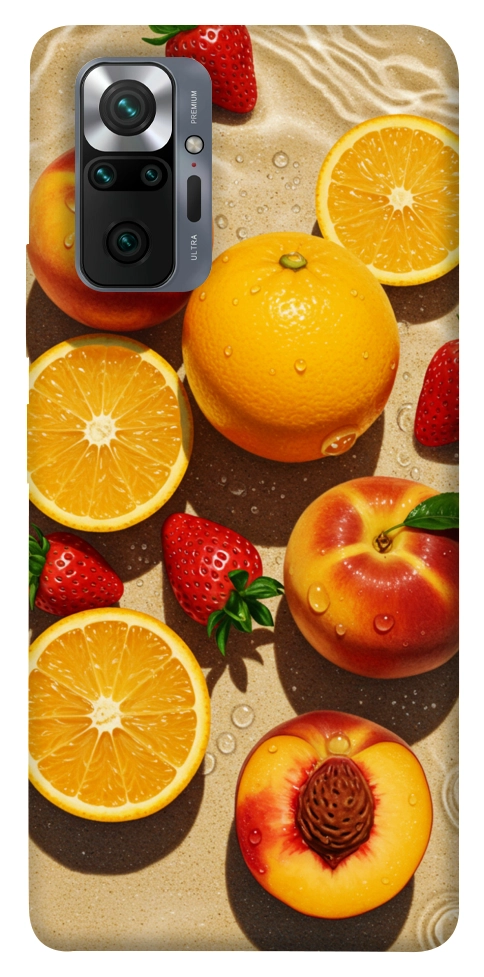 Чехол Яркие фрукты для Xiaomi Redmi Note 10 Pro Max