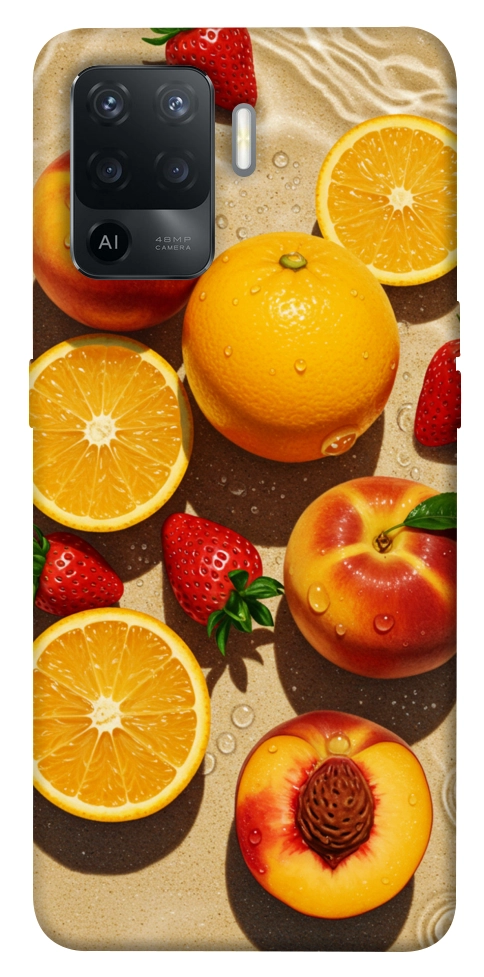 Чохол Яскраві фрукти для Oppo Reno 5 Lite