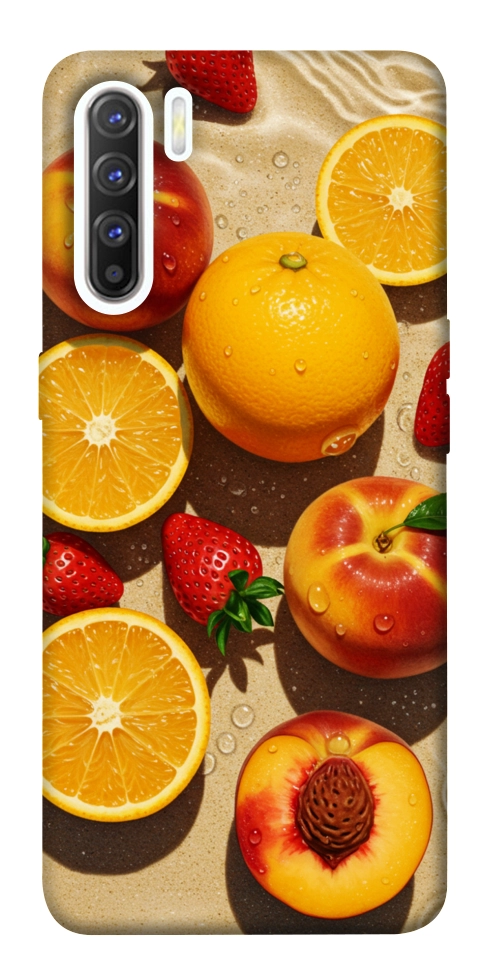 Чохол Яскраві фрукти для Oppo Reno 3
