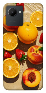 Чехол Яркие фрукты для Realme C30