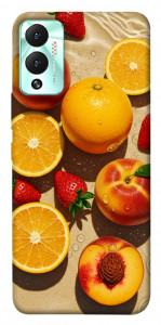 Чехол Яркие фрукты для Infinix Hot 12 Play