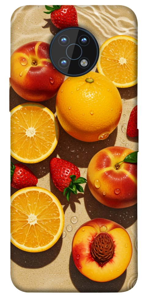 Чехол Яркие фрукты для Nokia G50