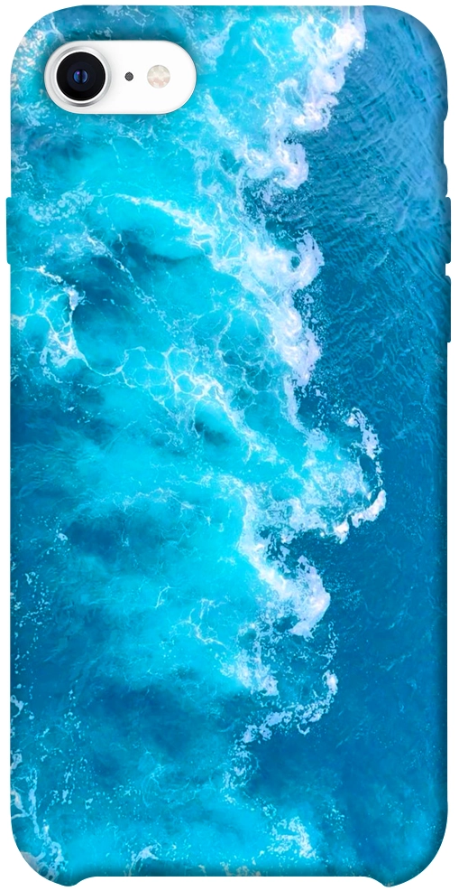 Чехол Текстура воды для iPhone SE (2020)