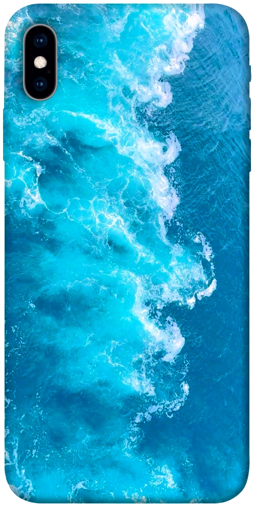 Чохол Текстура води для iPhone X