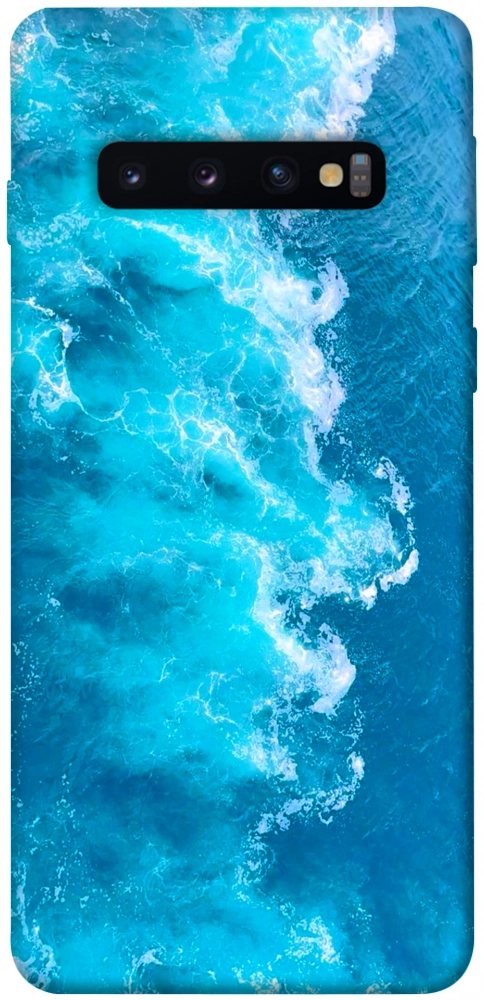 Чехол Текстура воды для Galaxy S10 (2019)