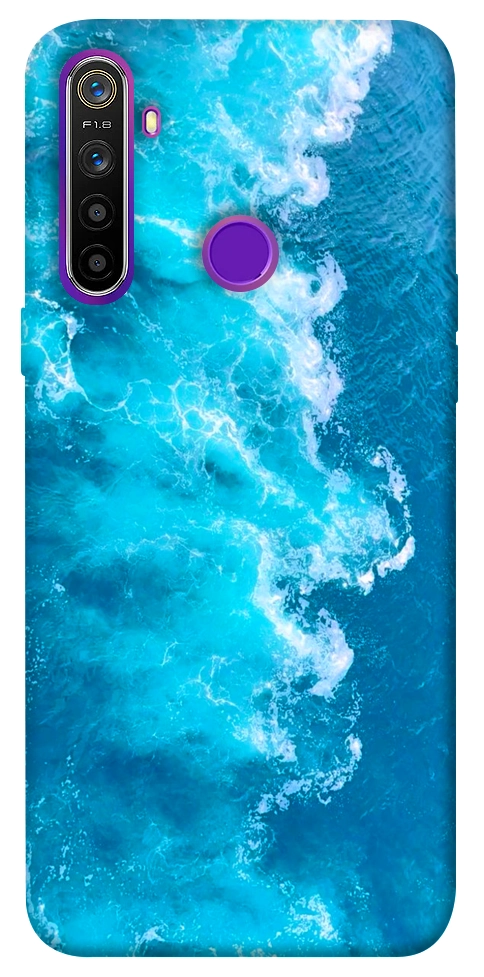 Чохол Текстура води для Realme 5