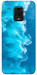Чехол Текстура воды для Xiaomi Redmi Note 9 Pro