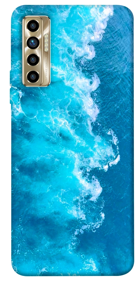 Чохол Текстура води для TECNO Camon 17P