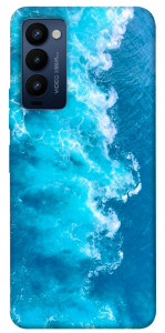 Чехол Текстура воды для Tecno Camon 18 P