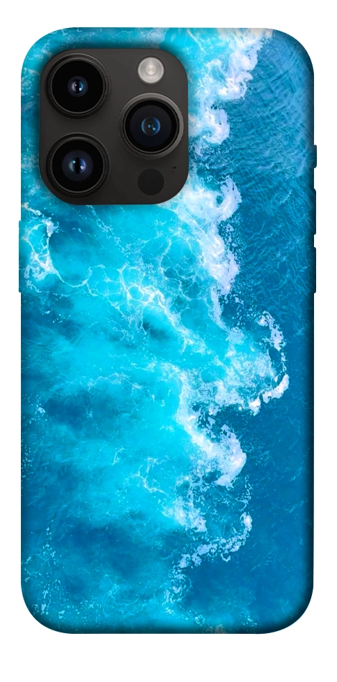 Чехол Текстура воды для iPhone 14 Pro