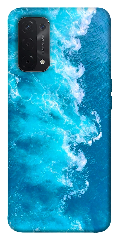 Чехол Текстура воды для Oppo A74 5G