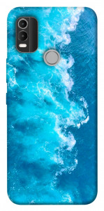 Чехол Текстура воды для Nokia C21 Plus