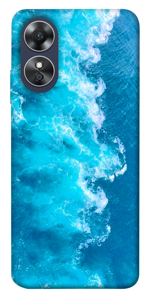 Чехол Текстура воды для Oppo A17