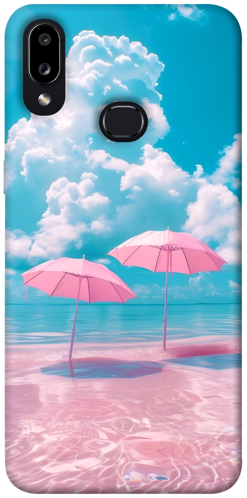Чохол Рожеві парасольки для Galaxy A10s (2019)
