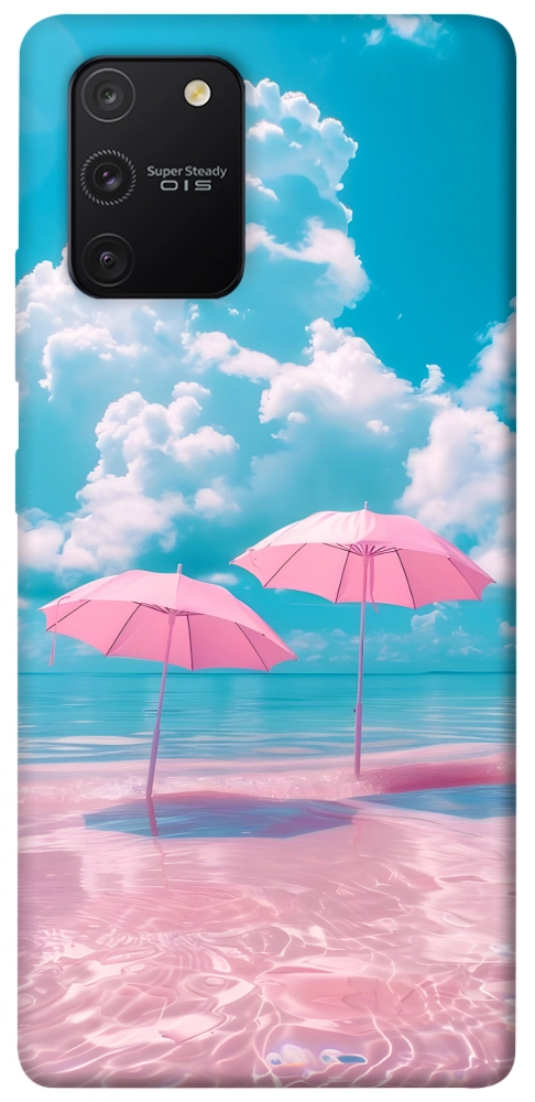 Чохол Рожеві парасольки для Galaxy S10 Lite (2020)