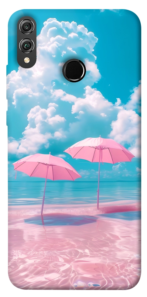 Чохол Рожеві парасольки для Huawei Honor 8X