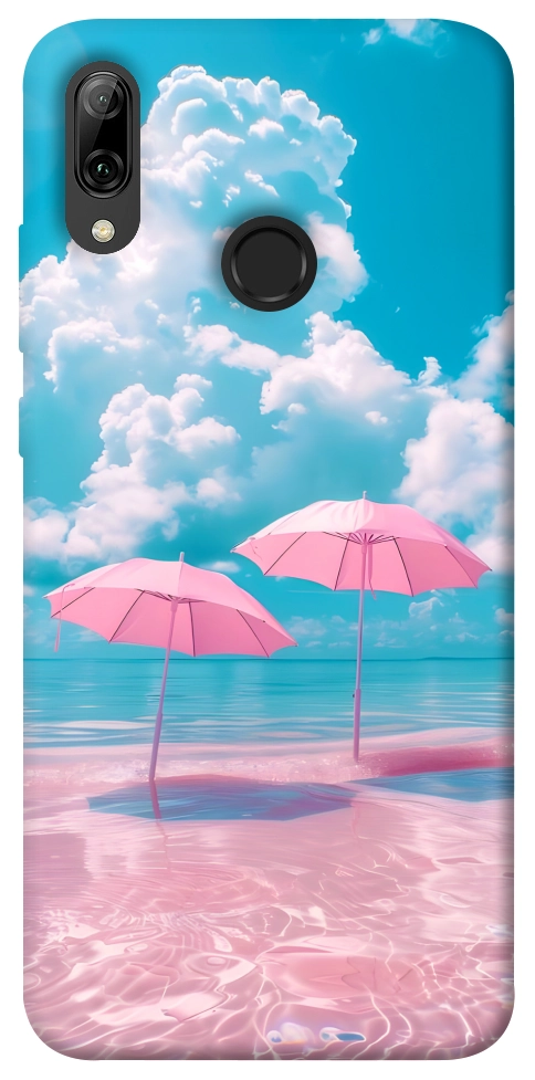 Чохол Рожеві парасольки для Huawei P Smart (2019)