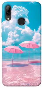 Чохол Рожеві парасольки для Huawei P Smart (2019)