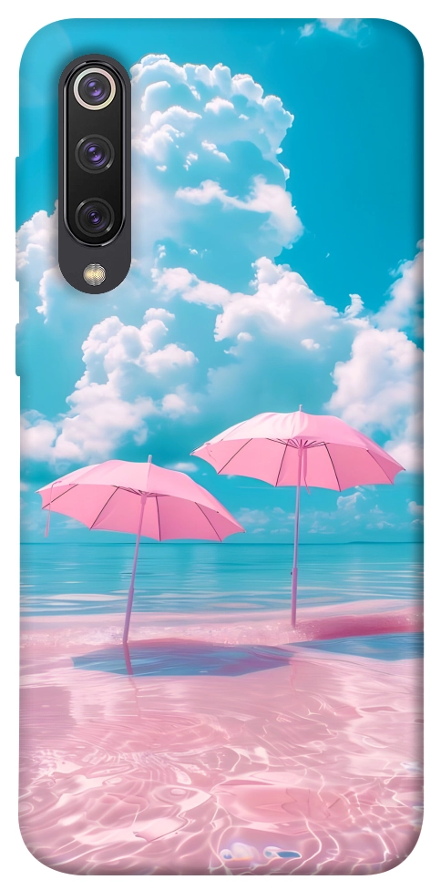 Чохол Рожеві парасольки для Xiaomi Mi 9 SE