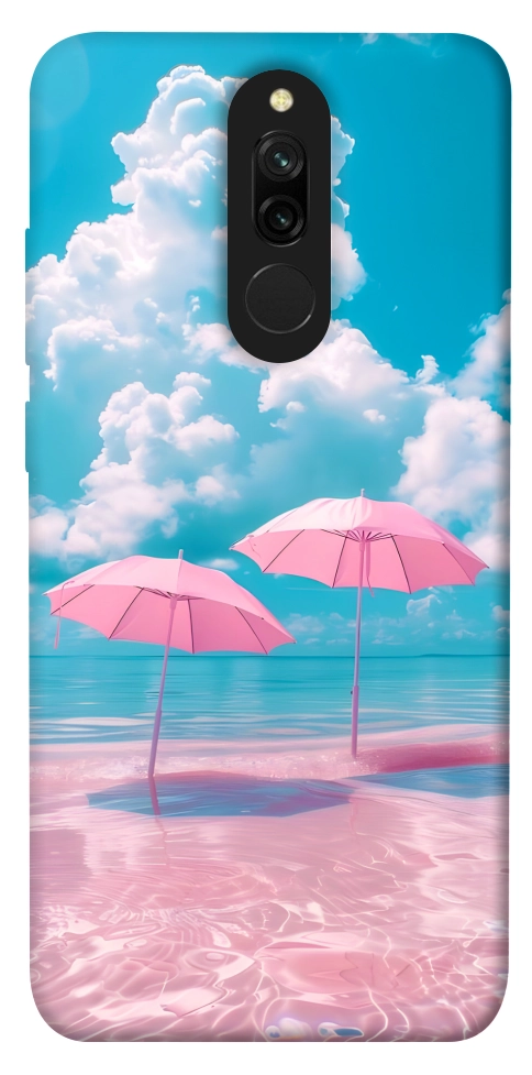 Чохол Рожеві парасольки для Xiaomi Redmi 8