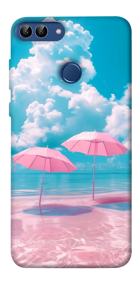 Чохол Рожеві парасольки для Huawei P Smart